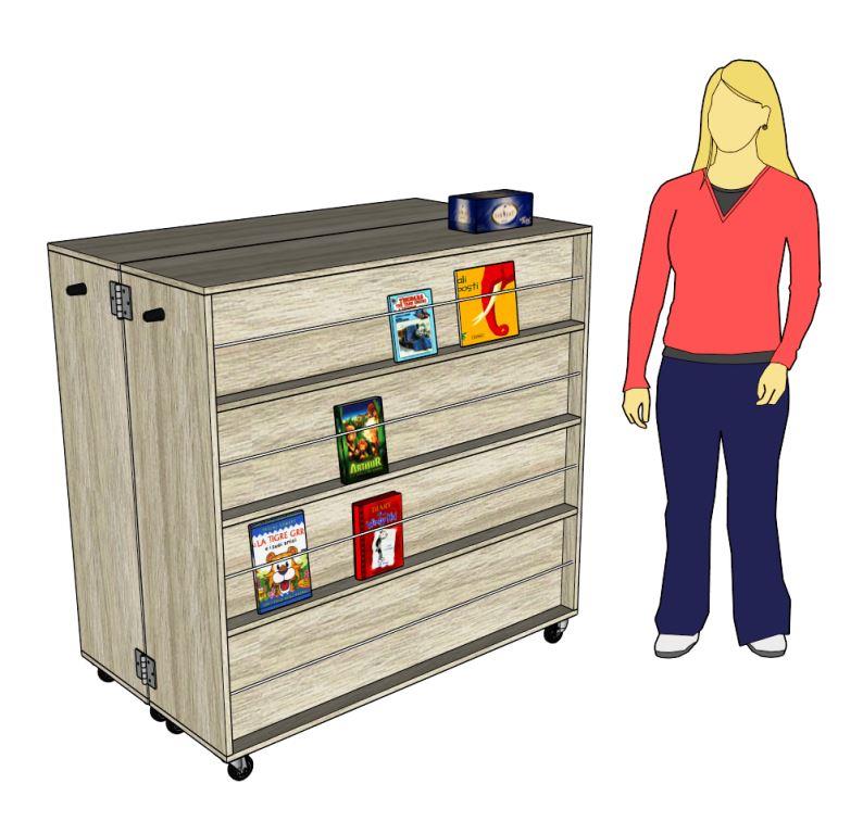 FOLDING TOY CABINET